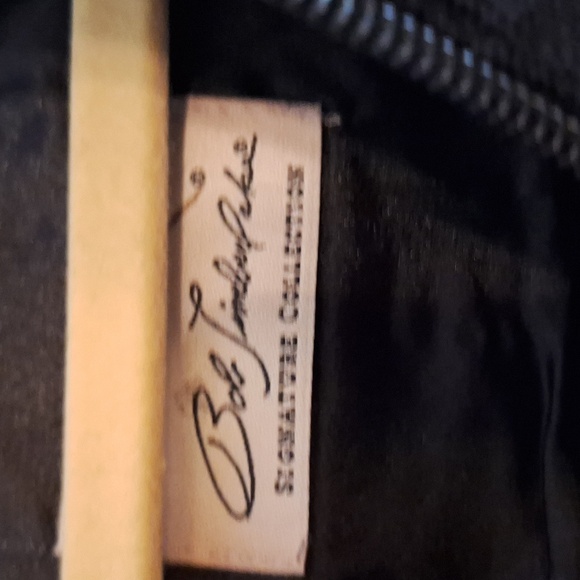 Bob Timberlake Signature Collection men's sweater 1/4 zip black size large lined - Picture 5 of 14